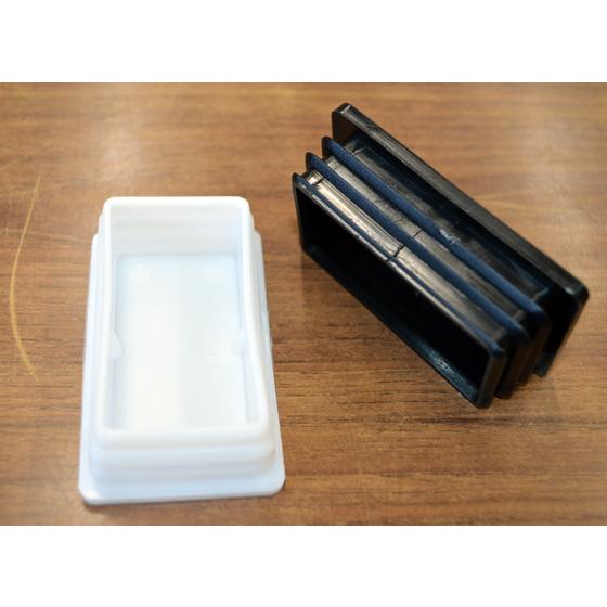 樹脂キャップ 長角パイプ用（内栓タイプ） エンドキャップ インナーキャップ パイプ蓋 |  | 02