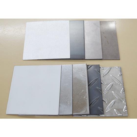 ◇鉄板 各種 ミニサイズ サンプル品 定寸販売(200mm x 200mm) : 横山