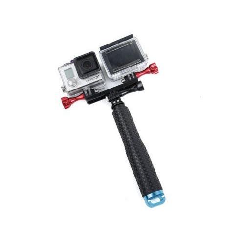 アクションカメラ デュアルマウンター 3d Sbs サイドバイサイド 前後同時 2台同時撮影用マウンター 201709cam0011 Techspace 通販 Yahoo ショッピング