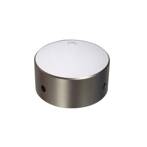 アンプ修理パーツ ボリューム ツマミ アルミ削り出し アルミ無垢 イモネジ固定 高重量 (直径48mm 高さ22mm, シルバー（サンドブラスト）) |  | 01