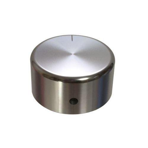 アンプ修理パーツ ボリューム ツマミ アルミ削り出し アルミ無垢 イモネジ固定 高重量 (直径44mm 高さ22mm, シルバー（ヘアライン）) |  | 01