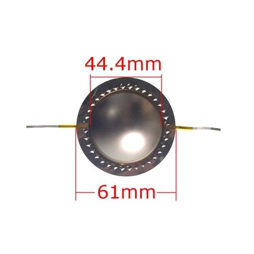スピーカー ドームツイーター ボイスコイル内径44.4mm チタン シルバー 1個 スピーカー・ユニット修理交換用パーツ |  | 04