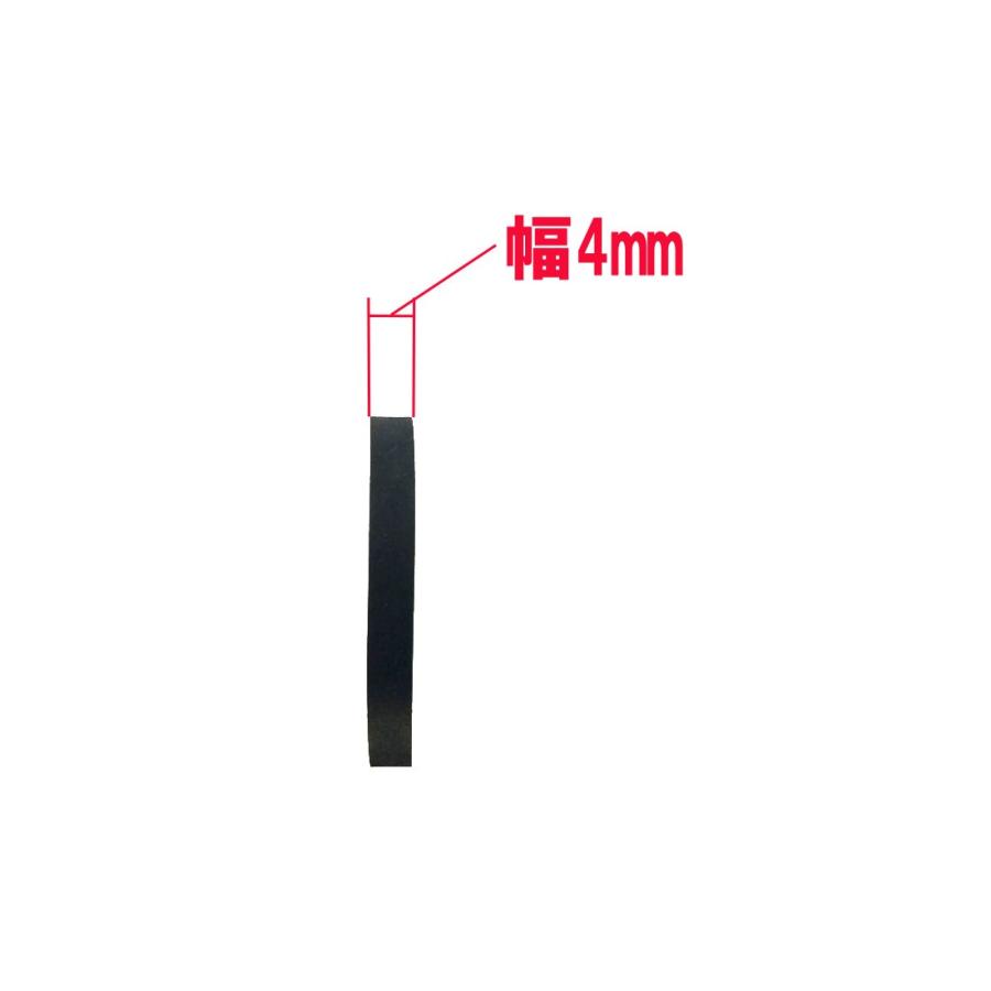 カセットデッキ修理パーツ アイドラー用ゴムリング 内径28.6mm 厚さ2.8mm 幅4mm 1個 駆動系消耗パーツ修理交換用 |  | 02