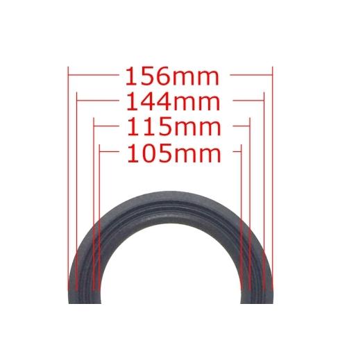 スピーカー 布エッジ クロスエッジ エッジ 6.5インチ・ユニット用 外径156mm ブラック スピーカー・ユニット修理交換用パーツ |  | 03