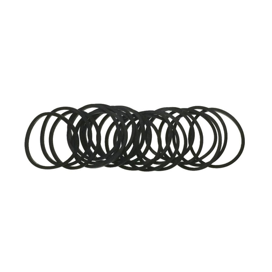 CD/DVD/BDドライブ修理パーツ 角ベルト 折長45mm（内径約29mm） 幅1mm 20本セット 光学ドライブ 駆動系消耗パーツ修理交換用 | 