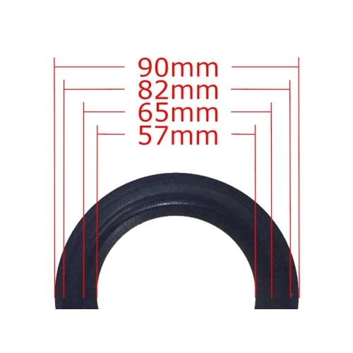 スピーカー ウレタンエッジ スピーカーエッジ エッジ 3.5インチ・ユニット用 1個 外径90mm ブラック スピーカー・ユニット修理交換用パーツ |  | 03