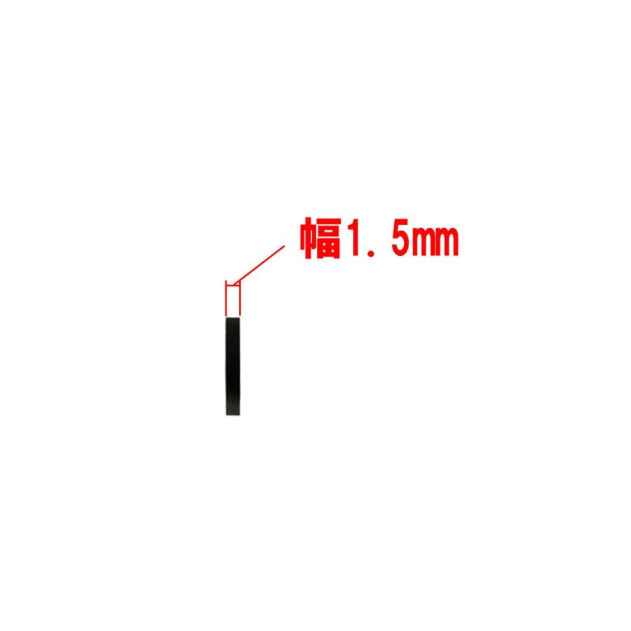 カセットデッキ修理パーツ アイドラー用ゴムリング 内径8mm 厚さ1.5mm 幅1.5mm 1個 駆動系消耗パーツ修理交換用 |  | 02