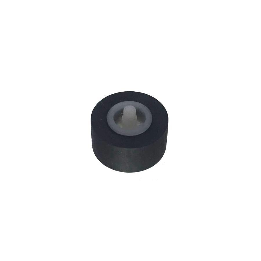 カセットデッキ修理パーツ ピンチローラー 外径12mm 幅6.5mm 軸径2mm