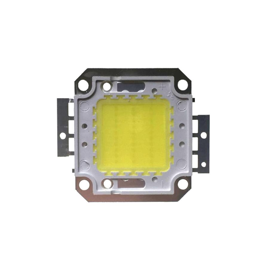 パワーLED ハイパワー LEDモジュール (30W) 2400〜2700lm 32〜36V 6000〜6500K 白色光 [並行輸入品]｜techspace