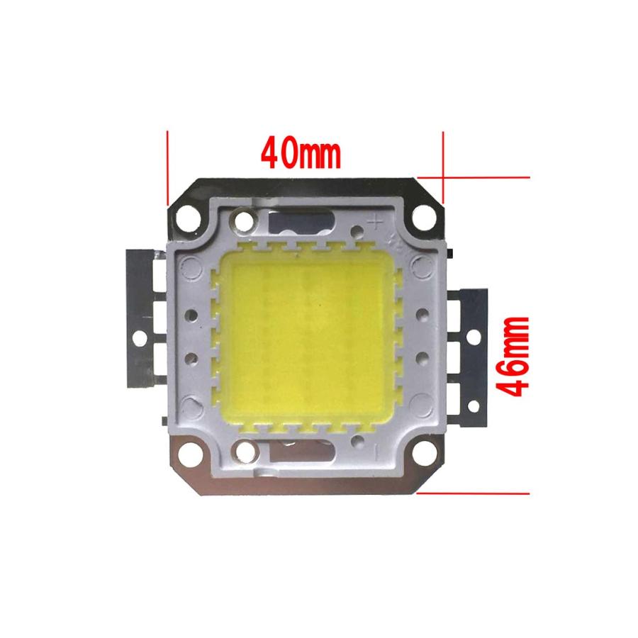 パワーLED ハイパワー LEDモジュール (30W) 2400〜2700lm 32〜36V 6000〜6500K 白色光 [並行輸入品] |  | 03