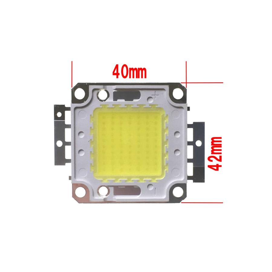 パワーLED ハイパワー LEDモジュール (70W) 5600〜6300lm 32〜36V 6000〜6500K 白色光 [並行輸入品]｜techspace｜04