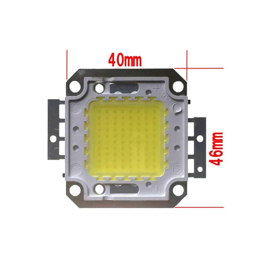 パワーLED ハイパワー LEDモジュール (80W) 6400〜7200lm 32〜36V 6000〜6500K 白色光 [並行輸入品] |  | 03