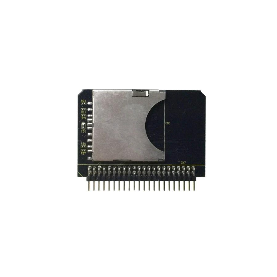旧型ノートPC用 44ピン 2.5インチ IDE HDDコネクタ用 SDカード アダプター [バルク品]｜techspace
