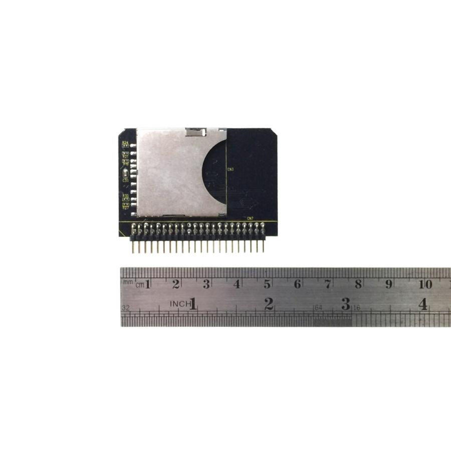 旧型ノートPC用 44ピン 2.5インチ IDE HDDコネクタ用 SDカード アダプター [バルク品] |  | 02