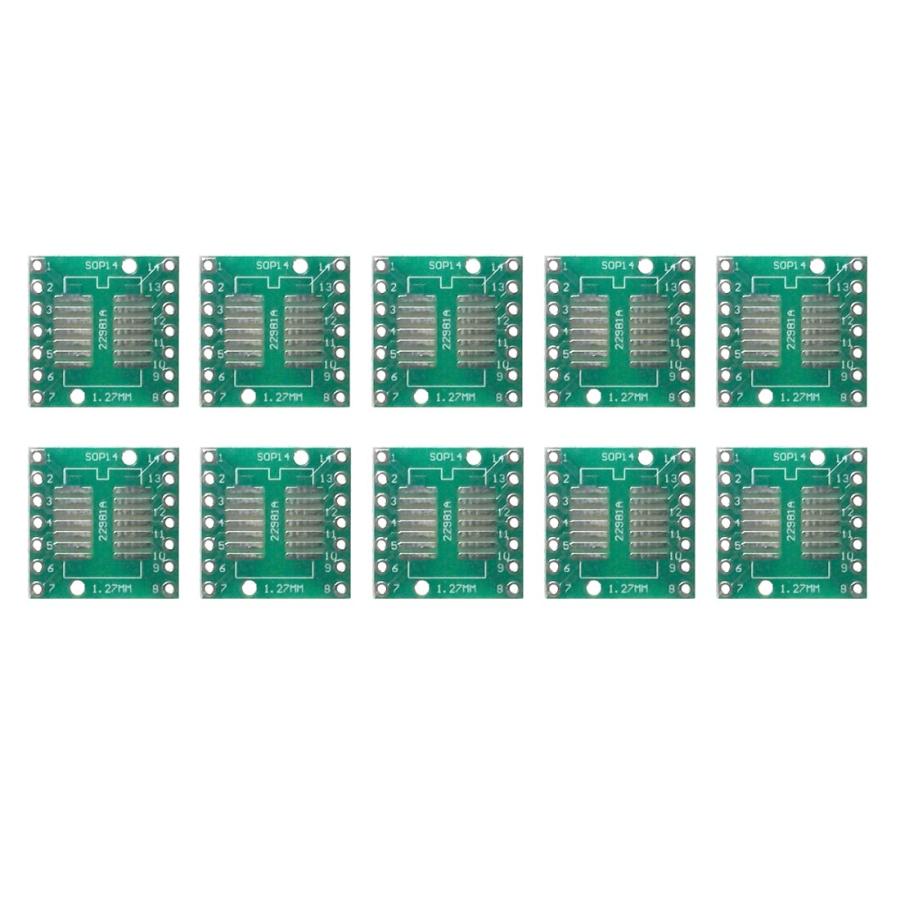 SOP/SSOP 14ピン to DIP14ピン 変換基盤 10枚セット | 