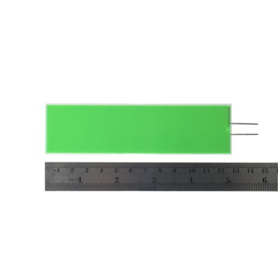 無機ELシート 緑色光 3.5cm x 12.7cm バックライト用 : TECHSPACE