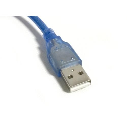 USB2.0 延長ケーブル 長さ3m Type Aコネクタ オス/メス ブルー｜techspace｜02