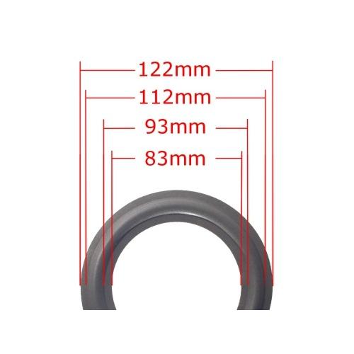 スピーカー ウレタンエッジ　スピーカーエッジ エッジ 5インチ・ユニット用 外径122mm ブラック スピーカー・ユニット修理交換用パーツ |  | 03