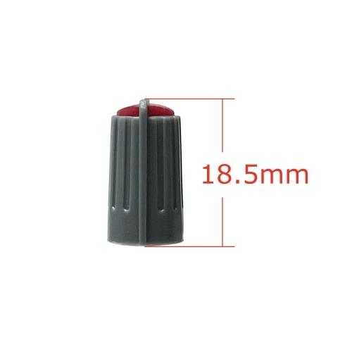 ミキサー ボリューム用 ツマミ D型6mm軸用 目盛角度270度 直径10mm
