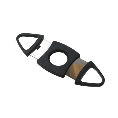 シガーカッター プラスチックボディー カット径18mm ギロチンカッター （ブラック） |  | 01