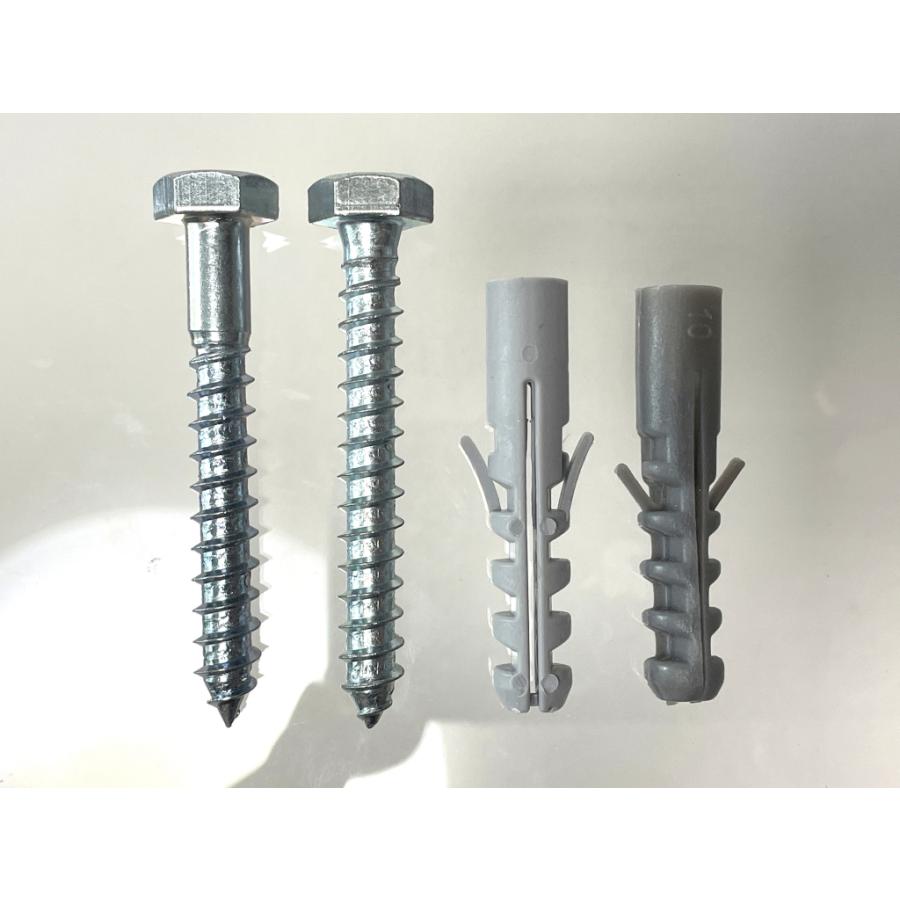 処分品】六角コーチスクリュー 約260本 呼び径8mm 長さ60mm ユニクロ