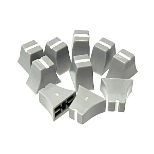 グラフィック・イコライザー スライドボリューム用 ツマミ 4mm軸用 10