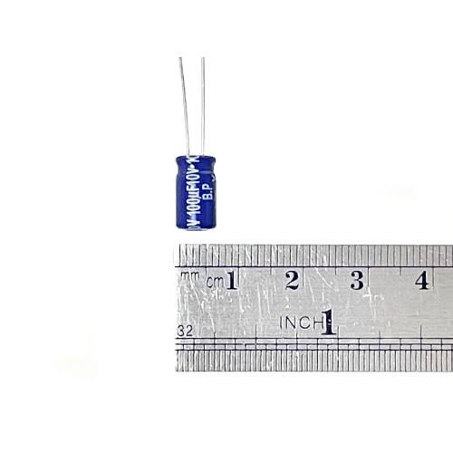 Panasonic] SUシリーズ バイポーラ アルミ電解コンデンサ 100μF 10V 85