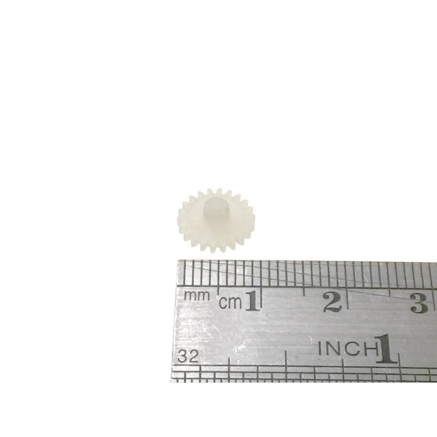 カセットデッキ/CD/DVD/BD修理パーツ 歯車 ギア 外径9.5mm 22歯 軸穴