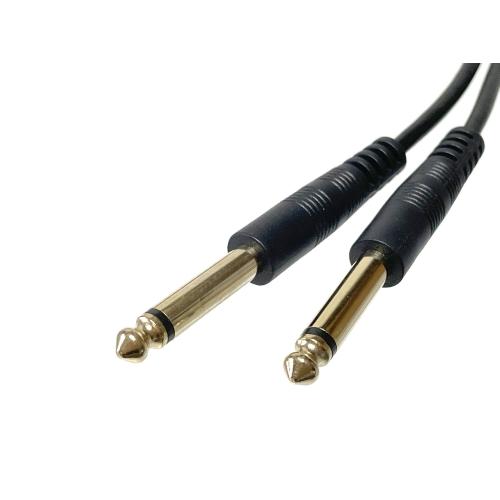 6.5mm 標準プラグ（オス） 2本 変換ケーブル 3.5mm ステレオミニプラグ