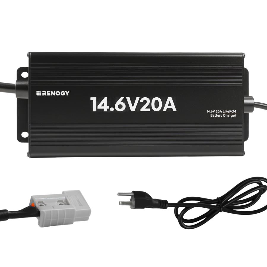 RENOGY（レノジー） （IP65防水）12V 20A AC-DC リン酸鉄リチウム