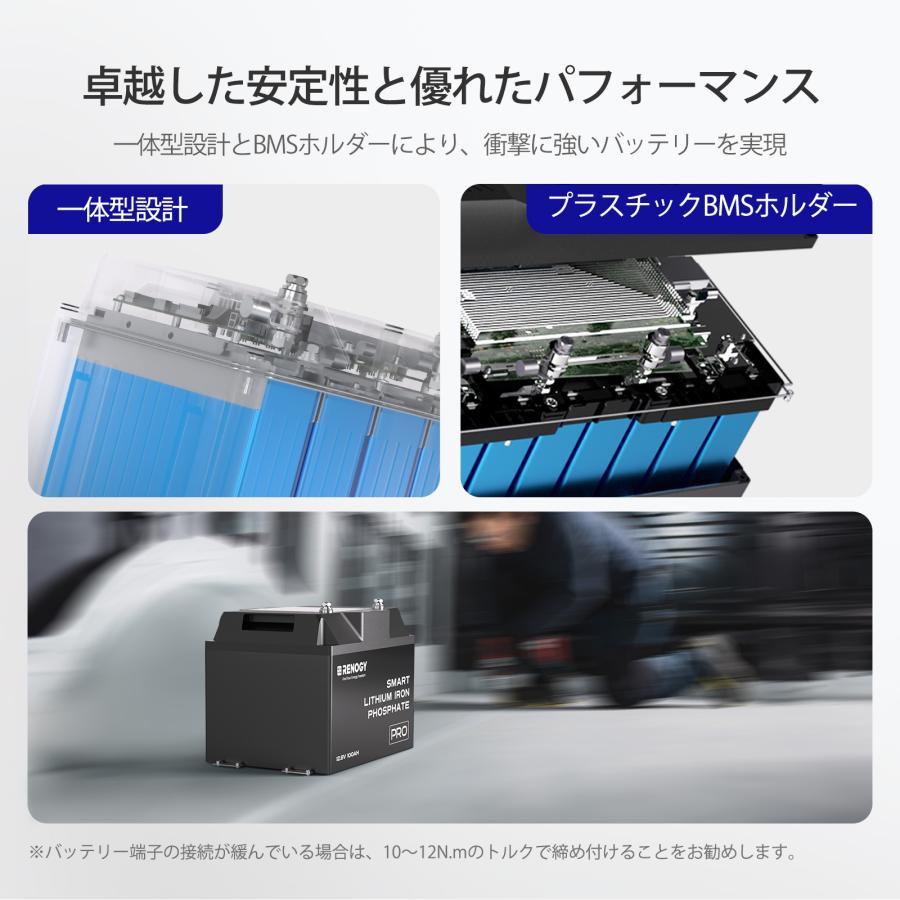 RENOGY（レノジー） リン酸鉄 リチウムイオンバッテリー PRO 12v 100ah