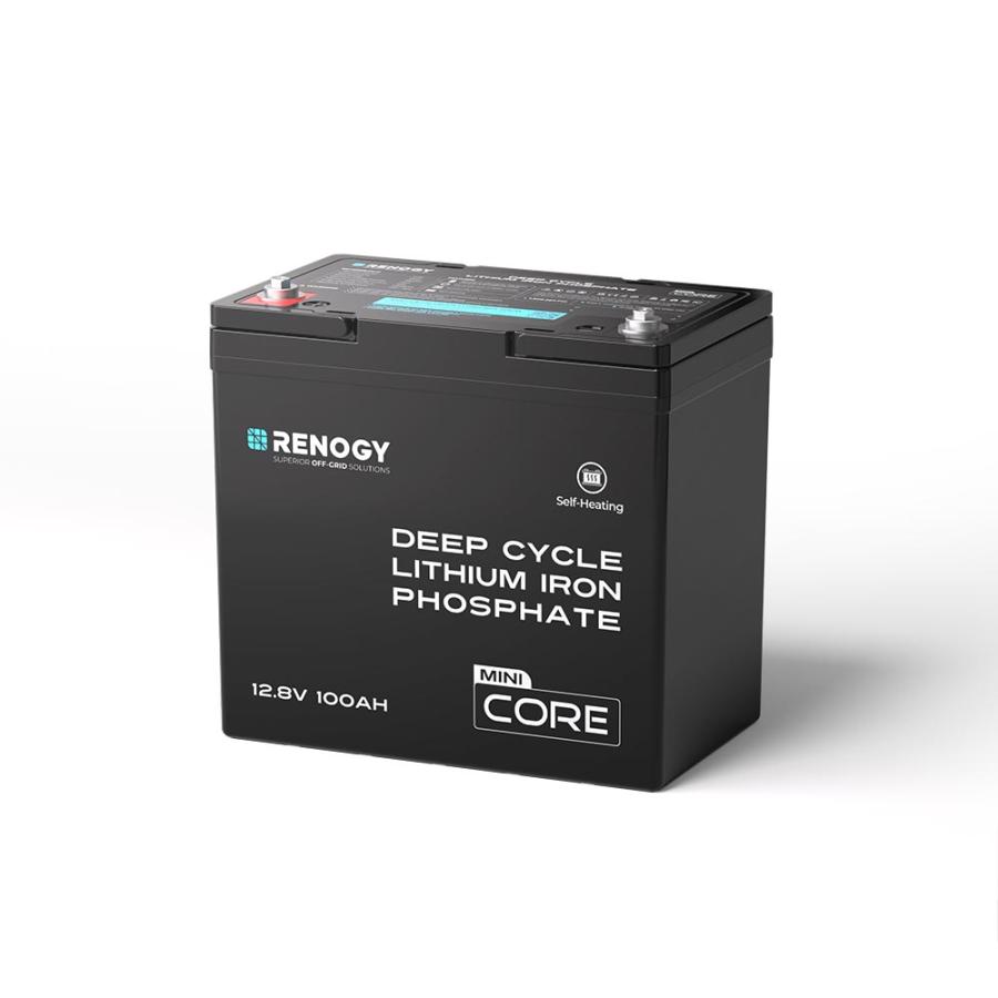 RENOGY 12V 100Ah リン酸鉄リチウムイオンバッテリー ヒート機能付き