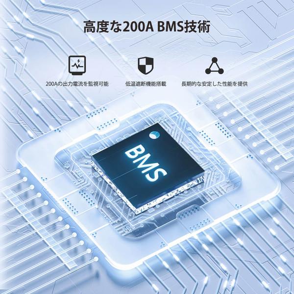 Renogy CORE シリーズ 12V 200AH リン酸鉄リチウムイオンバッテリー 大容量 BMS保護 サイクル5000回以上 | RENOGY | 02