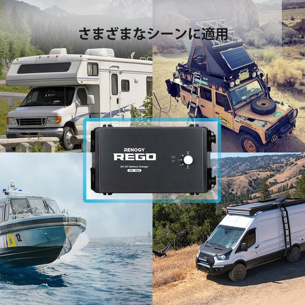 RENOGY（レノジー） Renogy REGOシリーズ 走行充電器12V 60A Bluetooth