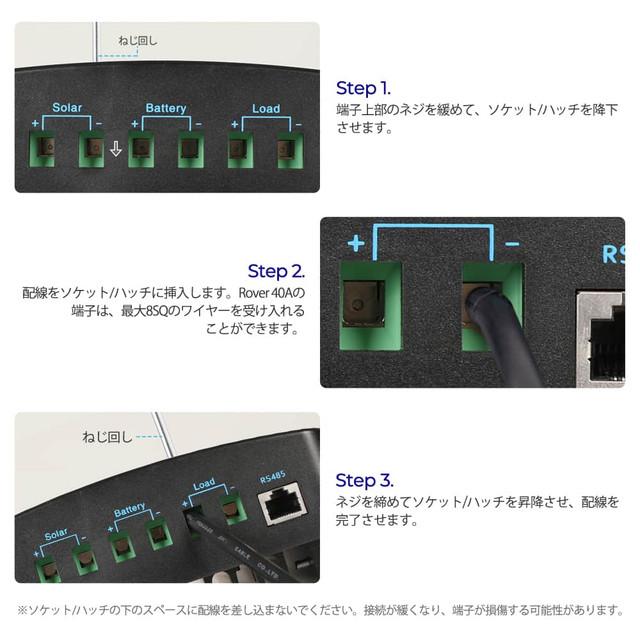 RENOGY（レノジー） Renogy MPPT チャージコントローラー 40A ROVER LI