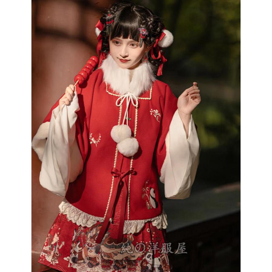 中華服 チャイナ風ロリータ服 可愛い ゴスロリ ロリータドレス 中華服 チャイナ風ロリータ服 可愛い ゴスロリ ロリータドレス