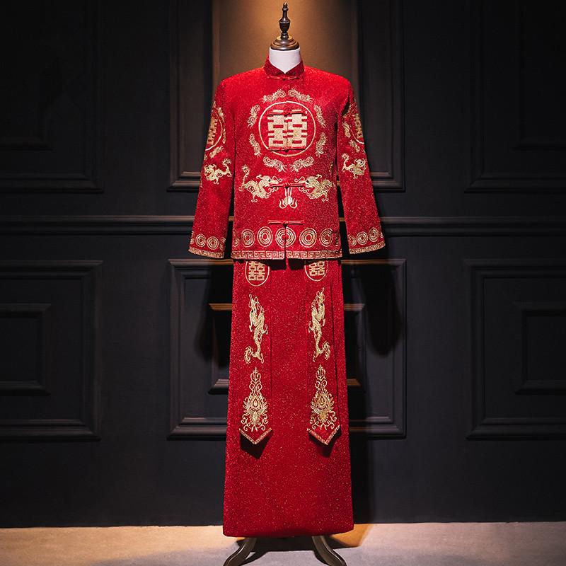 チャイナ風 花嫁衣装 レディース メンズ 中国風ウエディング チャイナ風 花嫁衣装 レディース メンズ 中国風ウエディング