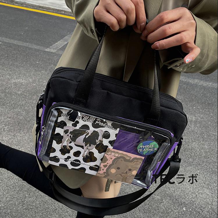痛バッグ ショルダー ストランプ 痛バ トート クリアバッグ