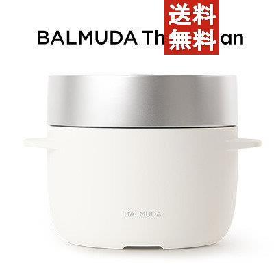 バルミューダ 3合炊き 電気炊飯器 BALMUDA The Gohan ザ・ゴハン K03A-WH ホワイト 15倍P