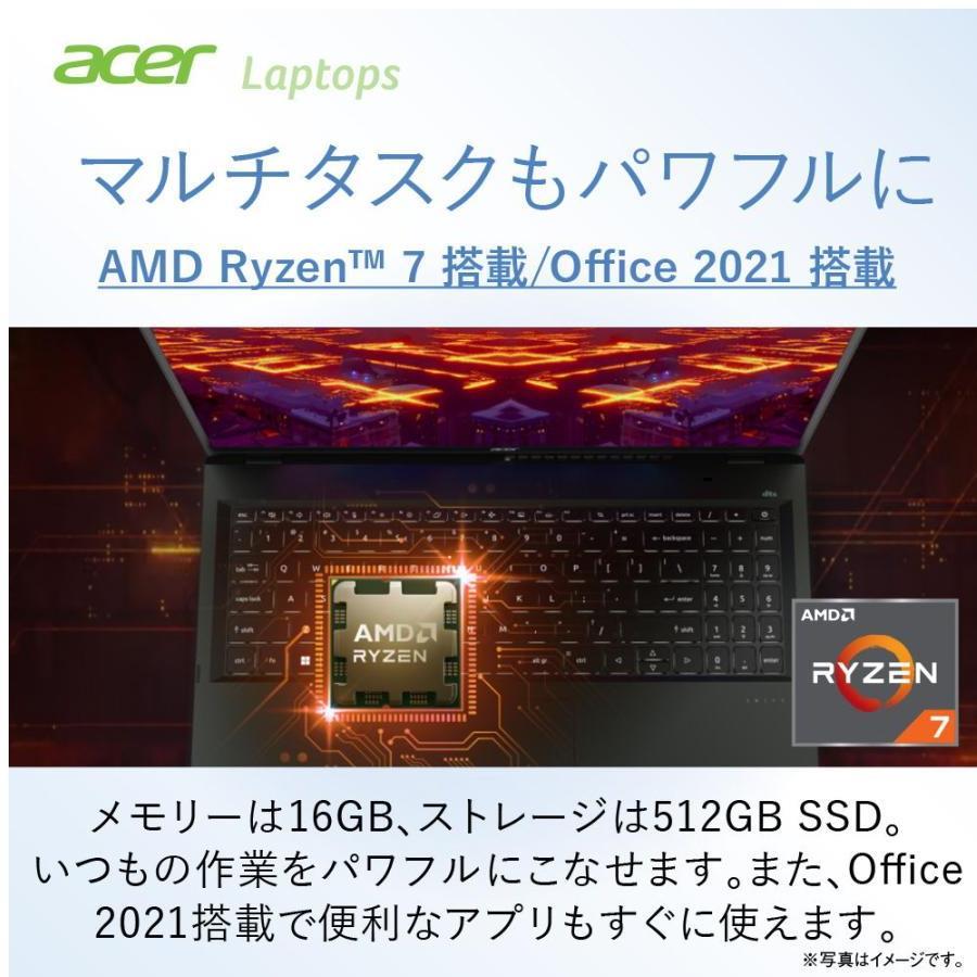 Acer(エイサー) 16.0型ノートパソコン Swift Edge(Ryzen7 メモリ 16GB SSD 512GB Office… 15倍P｜tecnos｜04