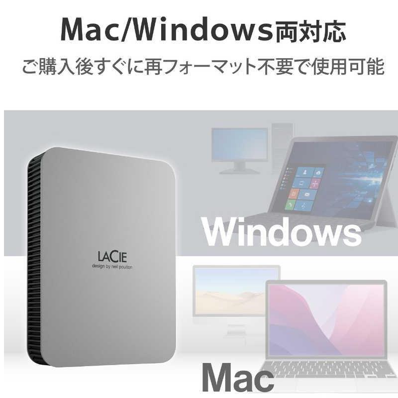 エレコム ELECOM LaCie 外付け HDD 5TB ポータブル Mobile Drive USB3.2 USB Type-C×… 15倍P｜tecnos｜05