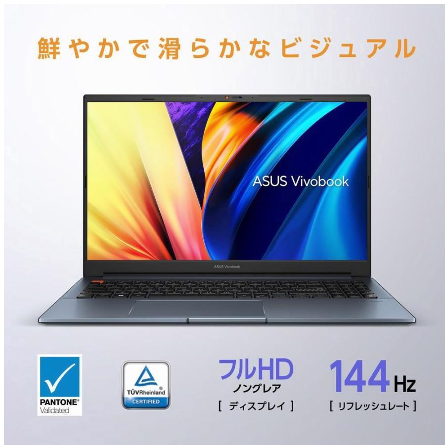 ノートパソコン Vivobook Pro 15 クワイエットブルー K6502HE-I9R3050TIBY ［15…-11000円キャッシュバック｜tecnos｜06