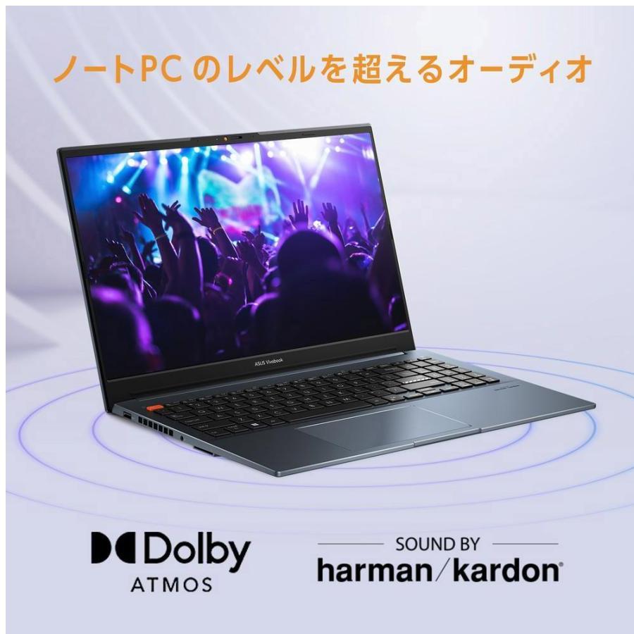 ノートパソコン Vivobook Pro 15 クワイエットブルー K6502HE-I9R3050TIBY ［15…-11000円キャッシュバック｜tecnos｜09