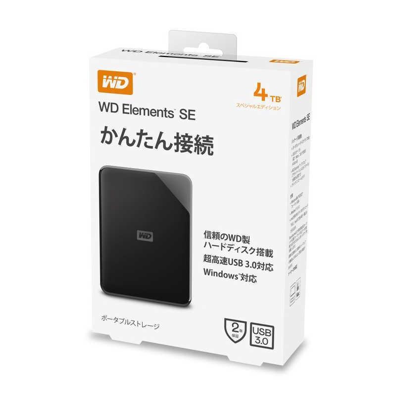 3個セット WESTERN DIGITAL 外付けHDD USB-A接続 WD Elements SE Portable [4TB ポ… 15倍P｜tecnos｜04