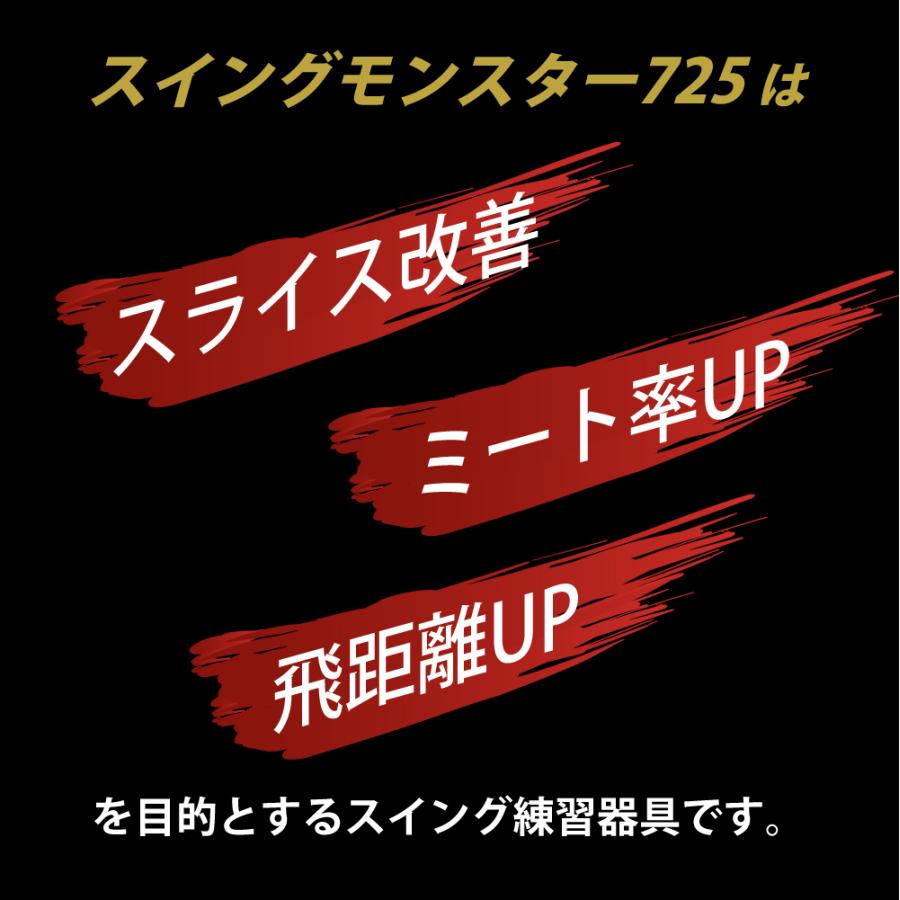 ゴルフ練習　スイングモンスター typeH ショートバージョン 新製品】【公式】スイングモンスター725 TYPE H ショート