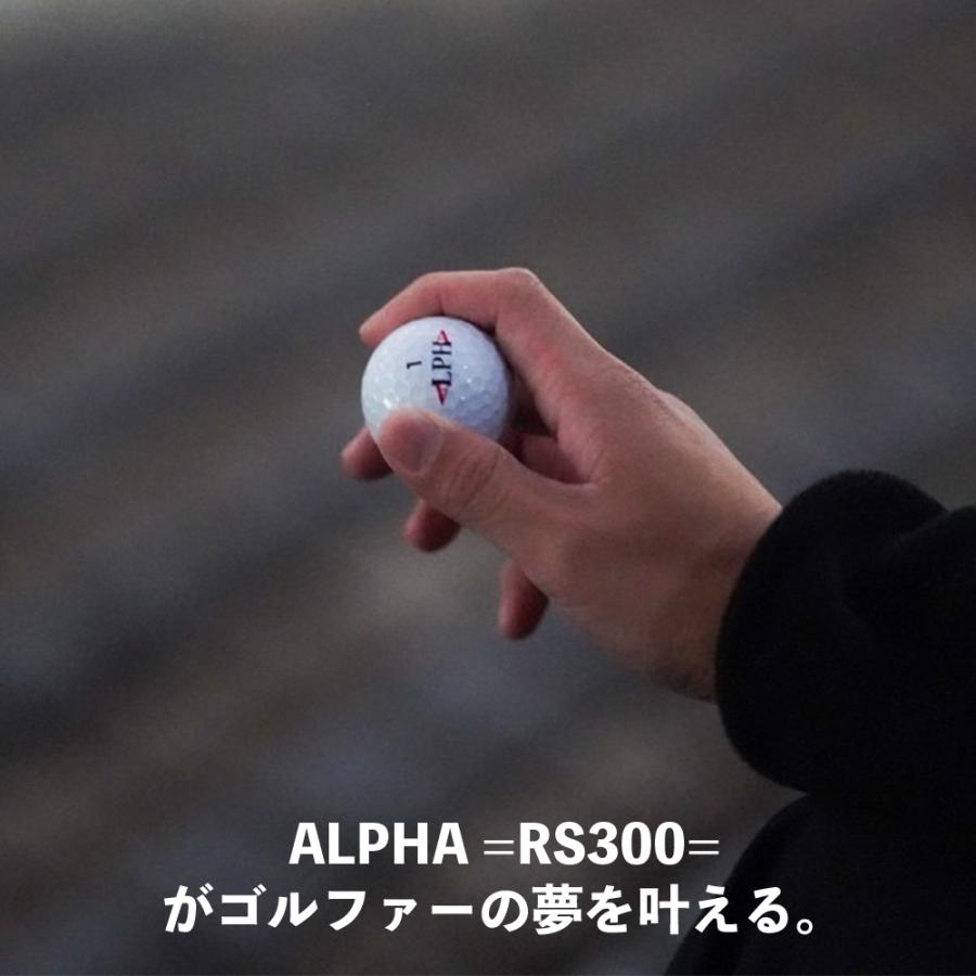 5ダースセット】【5%OFF】ALPHA(アルファ) ゴルフボール 1ダース (12個