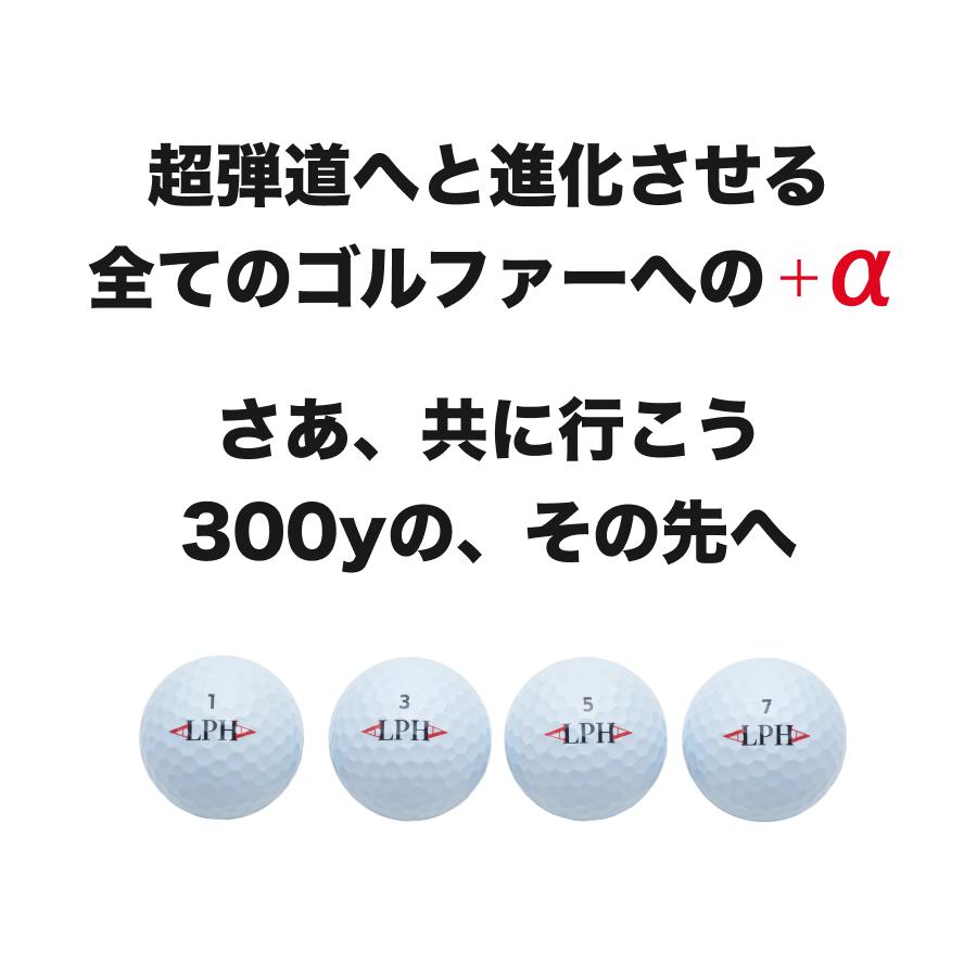 ALPHA(アルファ) ゴルフボール 1ダース (12個入) = ACSEND1（アセンドワン） = 姜秀一3ピース ウレタン スピン系 飛び系 飛距離 ディスタンス ホワイトRS300 |  | 11