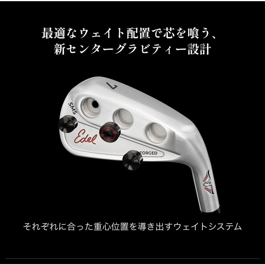 公式】ゴルフ アイアン イーデル EDEL SMSアイアン Irons 4番 5 公式】ゴルフ アイアン イーデル EDEL SMSアイアン Irons 4番 5