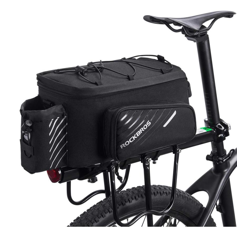 ROCKBROS ロックブロス 自転車 リアバッグ パニアバッグ 大容量 9-12L