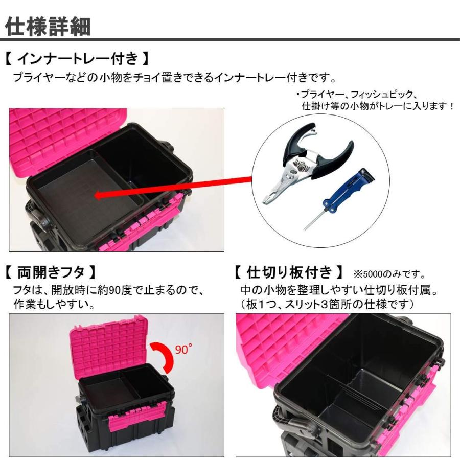 ダイワ DAIWA タックルボックス ソルトウォーター専用 鏡牙 TB5000